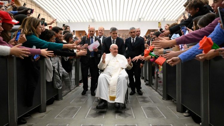 Die Audienz im Vatikan