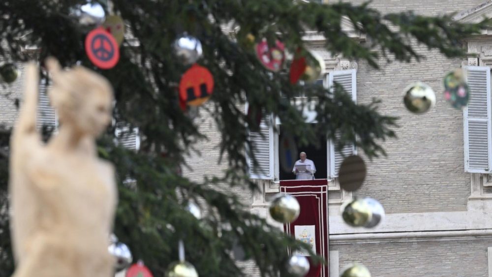 Weihnachtlicher Schmuck in Rom