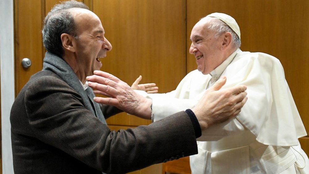 O encontro na manhã desta quarta (7) no Vaticano