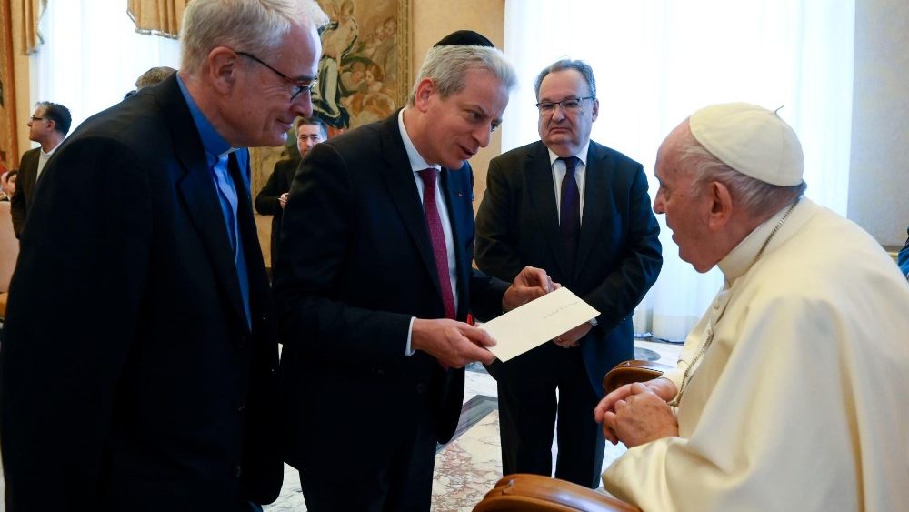 Membros da “Amizade Judaico-Cristã da França”