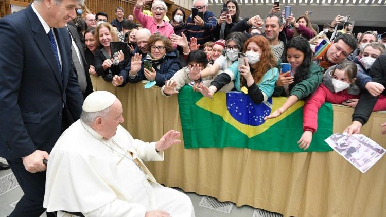 Brasileiros na Audiência Geral
