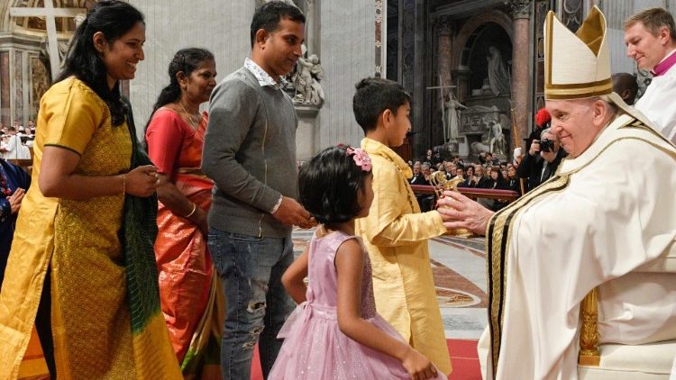 Celebrazione nella solennità dell'Epifania.