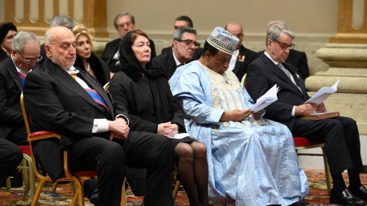 Gli ambasciatori accreditati presso la Santa Sede