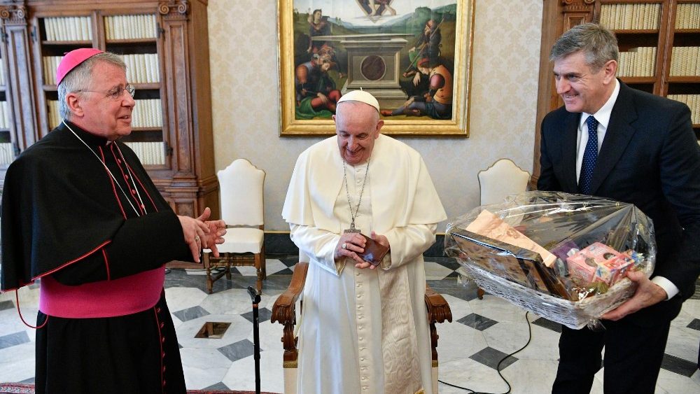 Audiencia del Papa a los miembros del Consejo Primacial de la Confederación de los canónigos regulares de San Agustín