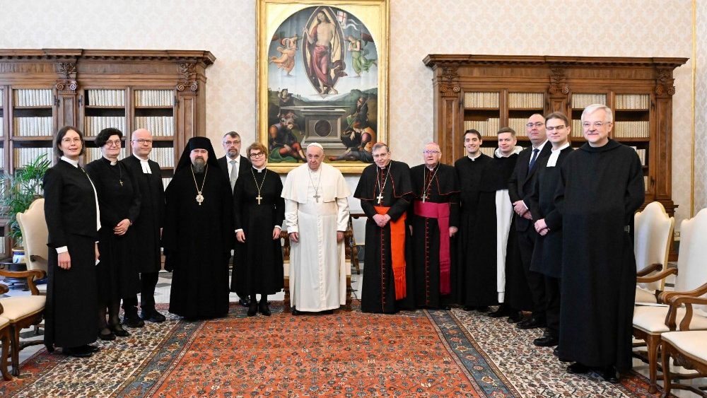 2023.01.19 Delegazione Ecumenica della Finlandia, in occasione della Festa di Sant'Enrico