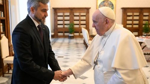 Paraguays Präsident beim Papst