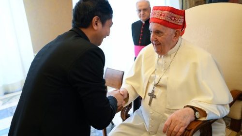 Papst: „Sei so wie du bist“