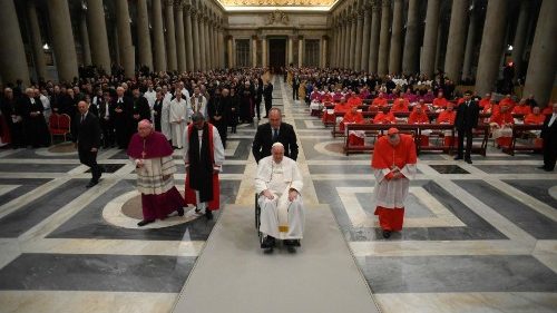 Predigt bei der Vesper mit dem Papst: der Wortlaut