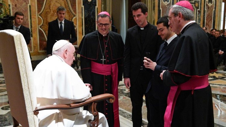 Die Audienz im Vatikan