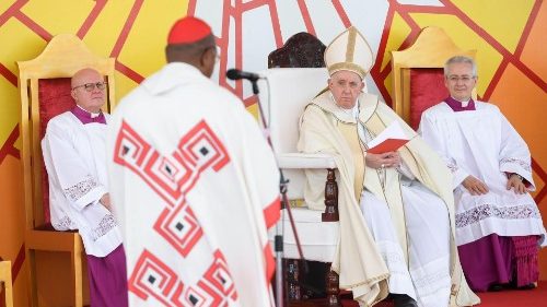 Wortlaut: Papst bei der Messe in Kinshasa