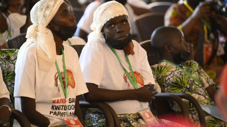 Pope Francis in DRC - Meeting with Survivors of Violence in the Eastern Part of the Country 