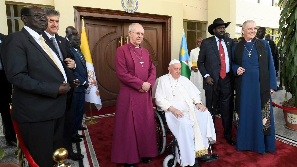 Welby e Grienshields me Papën Françesku
