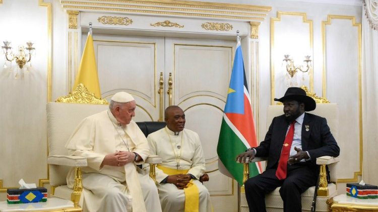 Rais Salva Kiir Mayardit wa Sudan ya Kusini katika hotuba yake amegusia umuhimu wa hija ya uekumene wa amani 