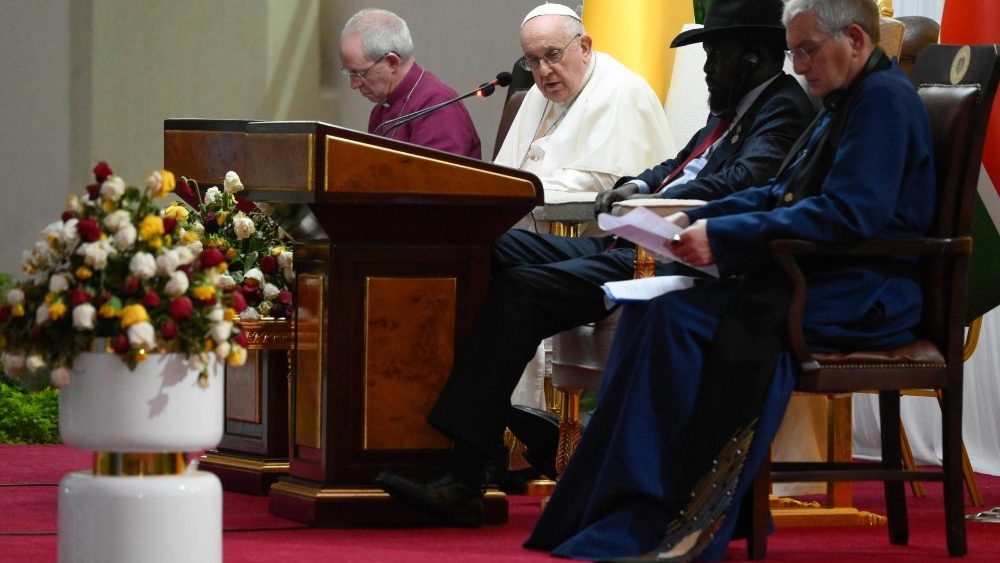 2023.02.03 Viaggio Apostolico nella Repubblica Democratica del Congo e in Sud Sudan - Incontro con le Autorità