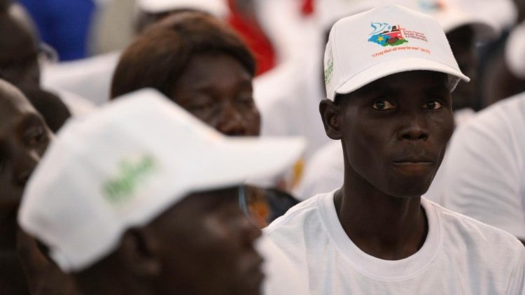 Alcuni dei ragazzi provenienti dai campi degli sfollati interni