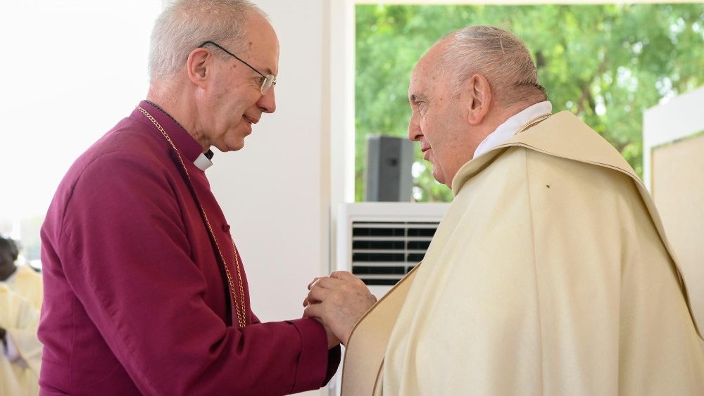 Папа ўзначаліў у Джубе малітву Анёл Панскі