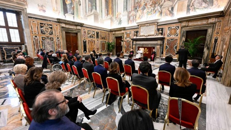 Alcuni partecipanti all'udienza