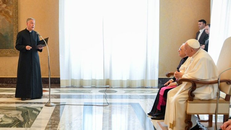 Un momento dell'udienza