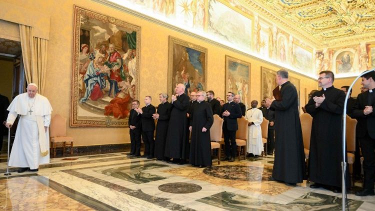 Un momento dell'udienza