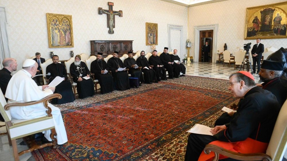 Аўдыенцыя для праваслаўных святароў і манахаў