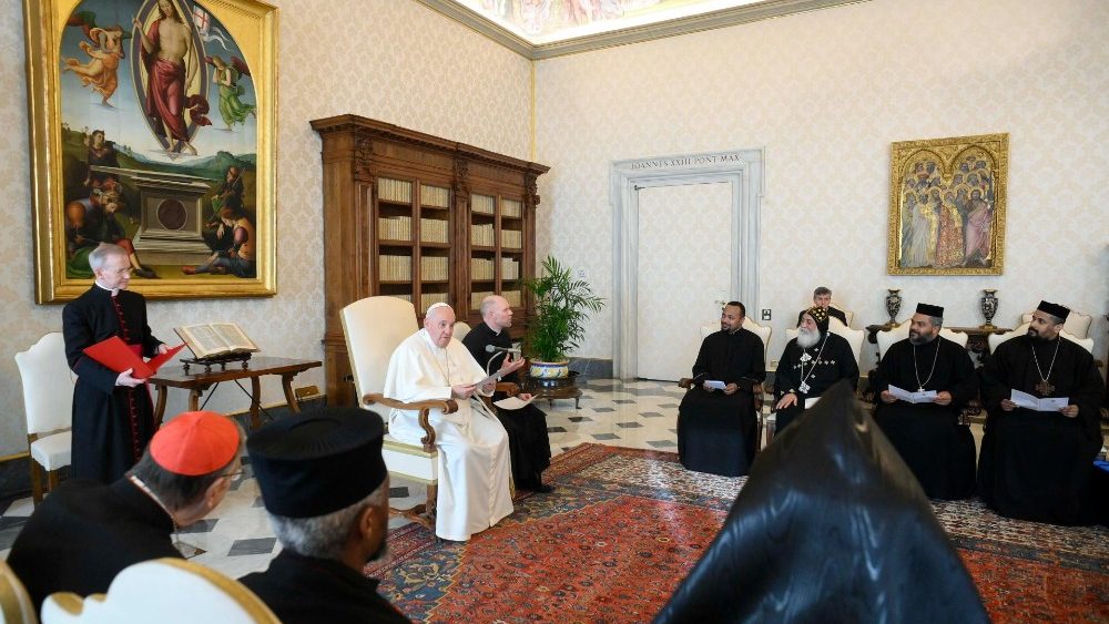 Аўдыенцыя для праваслаўных святароў і манахаў