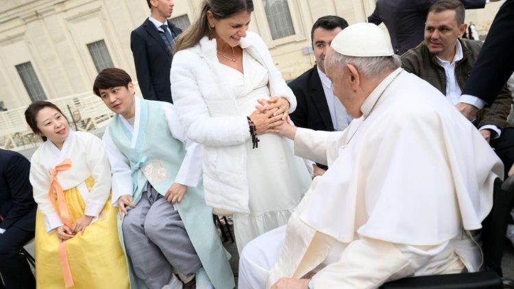 Franziskus bei der Generalaudienz