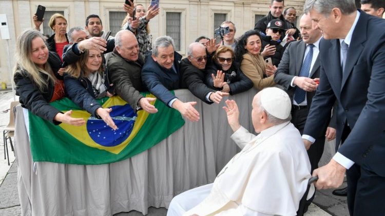 Os brasileiros presentes na Audiência Geral desta quarta (8)