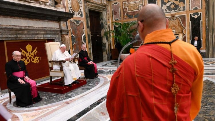 Аўдыенцыя для будысцкіх манахаў