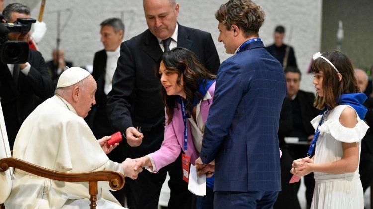 Die Audienz im Vatikan