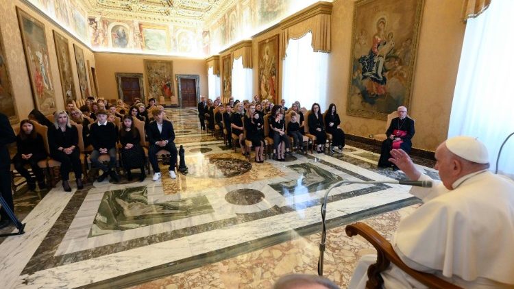 Audience with families of deceased Polish coal miners 