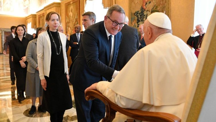 Падчас аўдыенцыі для ўдзельнікаў Minerva Dialogues