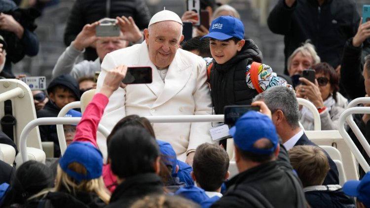 Общая аудиенция в Ватикане 5 апреля 2023 г.