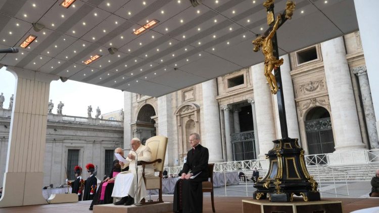 Общая аудиенция в Ватикане 5 апреля 2023 г.