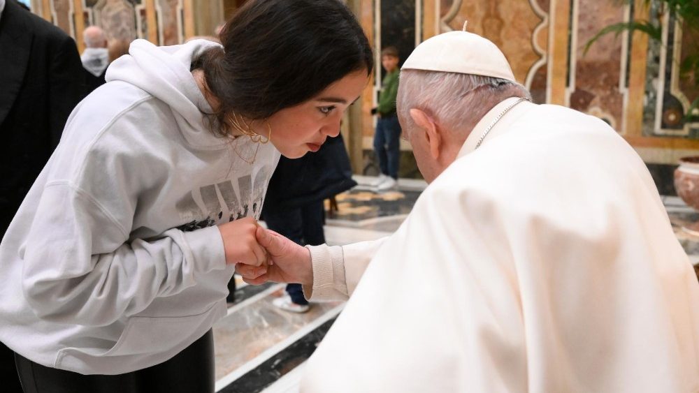 A audiência no Vaticano com o grupo de Toledo