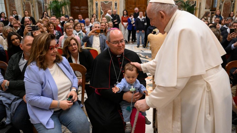 A audiência no Vaticano com o grupo de Toledo