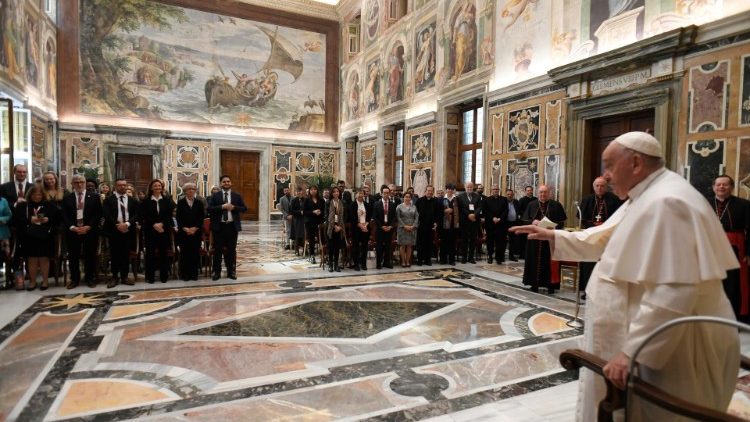 Die Audienz im Vatikan