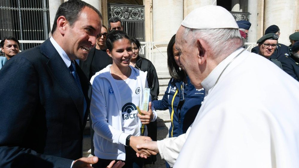 A Audiência Geral de 26 de abril