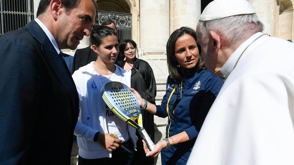 A Audiência Geral de 26 de abril