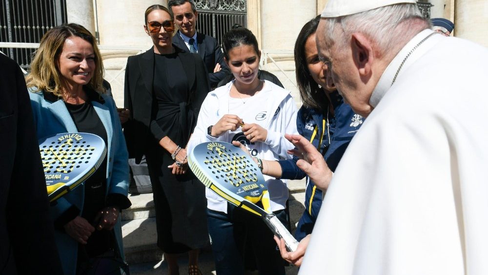 A Audiência Geral de 26 de abril
