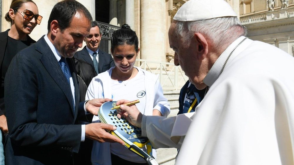 A Audiência Geral de 26 de abril