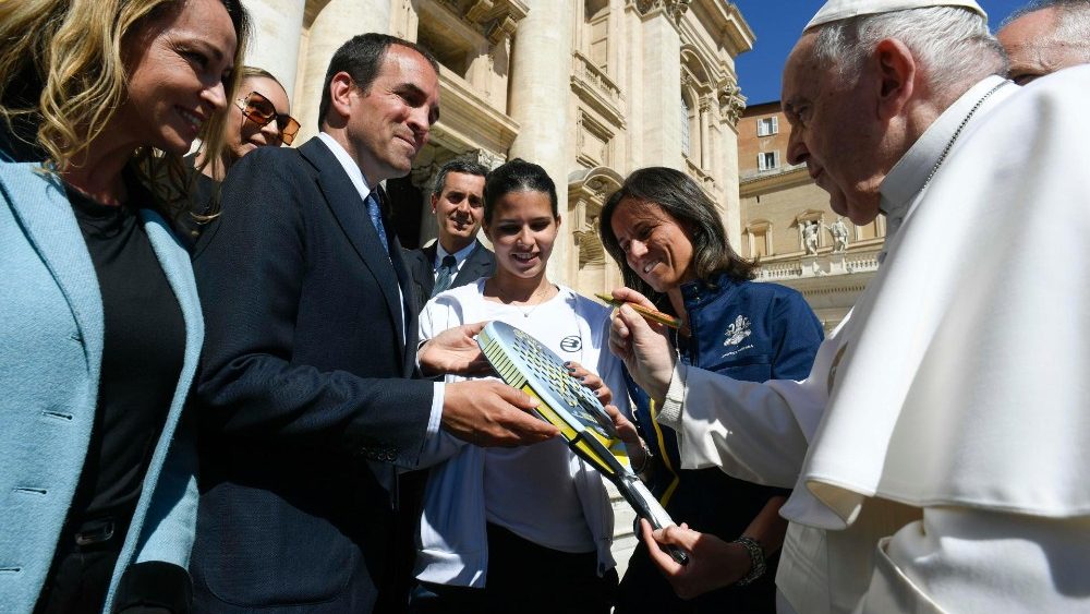 A Audiência Geral de 26 de abril