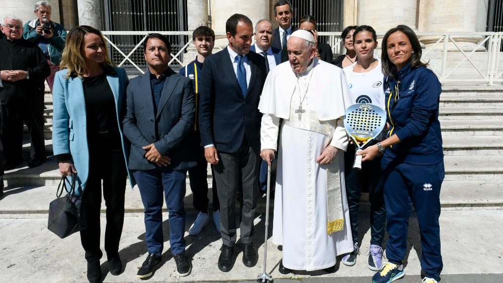 A Audiência Geral de 26 de abril