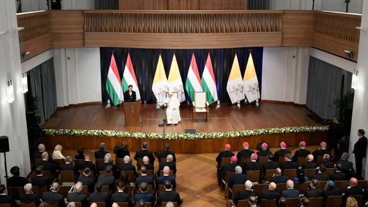 Die erste Rede in Budapest