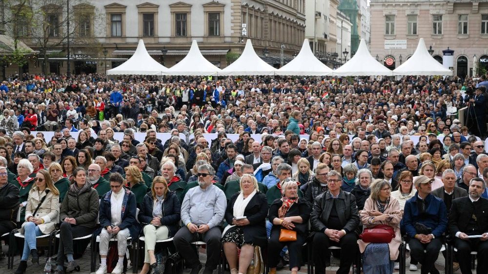 Сустрэча Францішка з венгерскім духавенствам