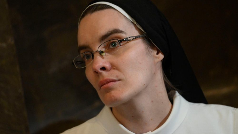 Удзельніца сустрэчы з Папам