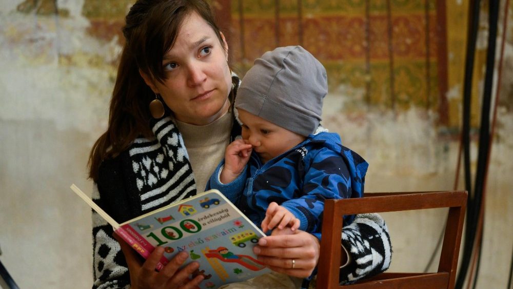 Сустрэча з беднымі і бежанцамі ў Будапешце