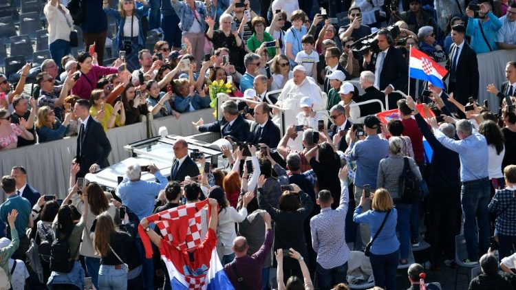 Общая аудиенция в Ватикане 3 мая 2023 г.