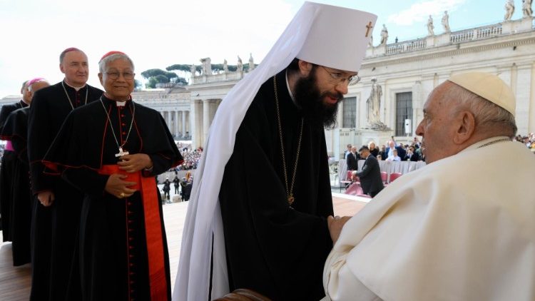 Сустрэча Папы з Мітрапалітам Антоніям