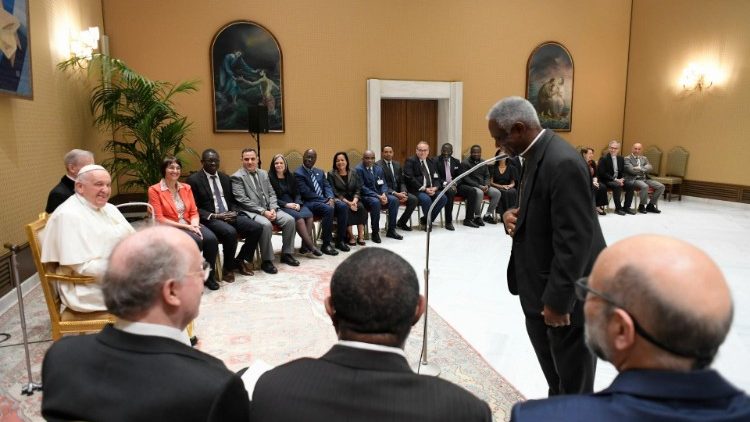 Pope Francis with the Pontifical Academy of Sciences