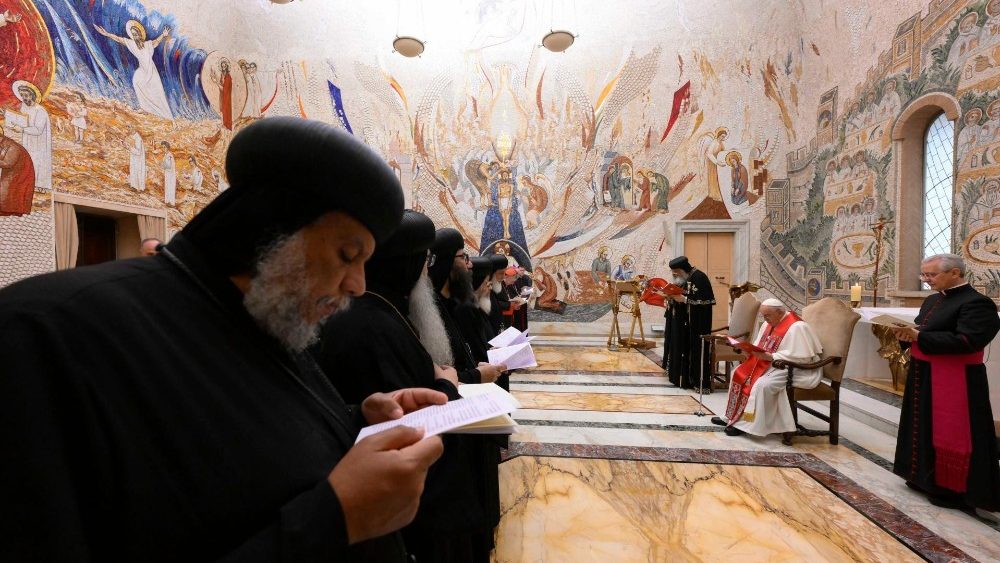 2023.05.11 Sua SantitÃ  Tawadros II, Patriarca Copto Ortodosso di Alessandria